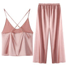 Pure Satin Camisole and Pants lounge Set