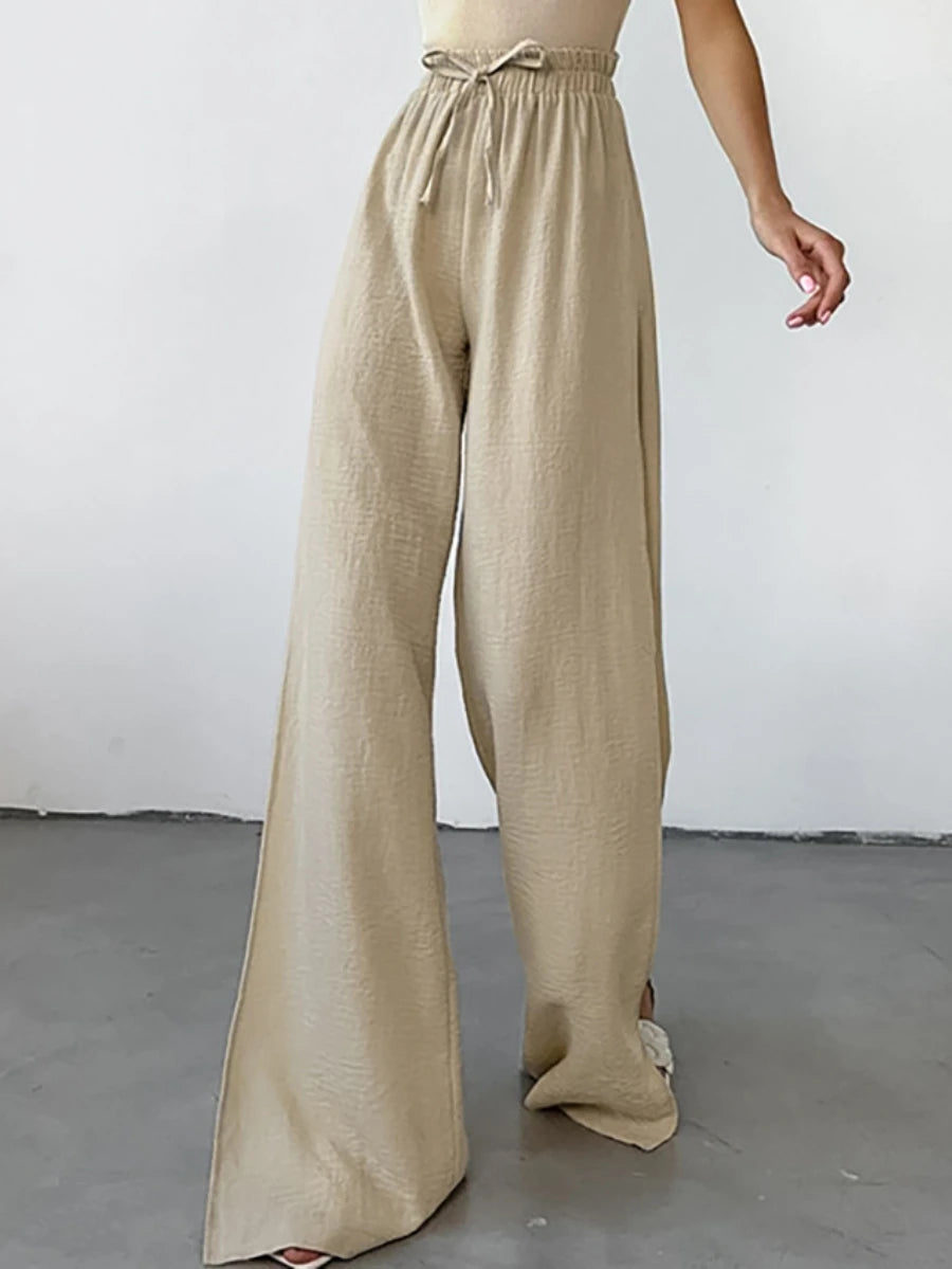 Minimalist Wide Leg Pants