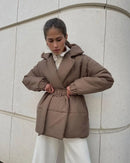 Cotton Vintage Bread Puffer Jacket