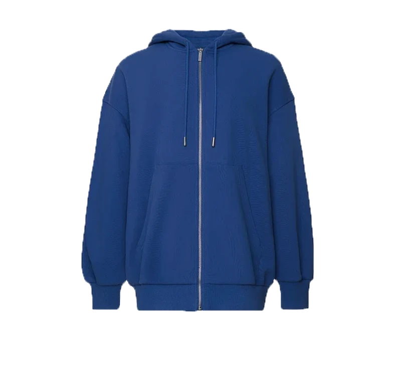 blue hoodies / L