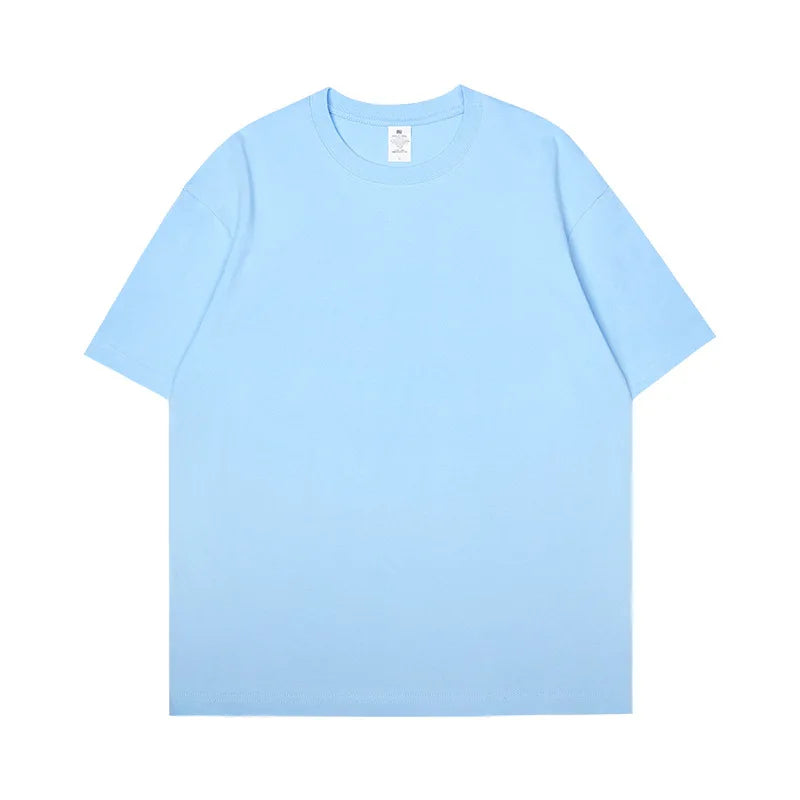 Classic Solid Cotton T-shirt