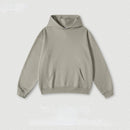 Couple Loose Solid Color Hoodies