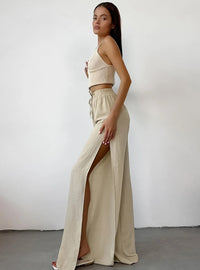 Minimalist Wide Leg Pants