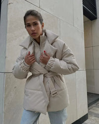 Cotton Vintage Bread Puffer Jacket