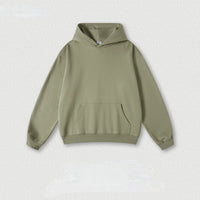 Couple Loose Solid Color Hoodies