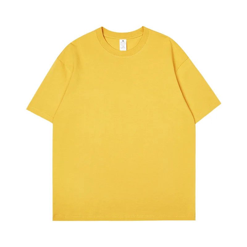 Classic Solid Cotton T-shirt