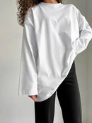 100% Cotton Basic Oversized T-shirt