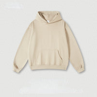 Couple Loose Solid Color Hoodies