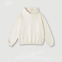 Couple Loose Solid Color Hoodies